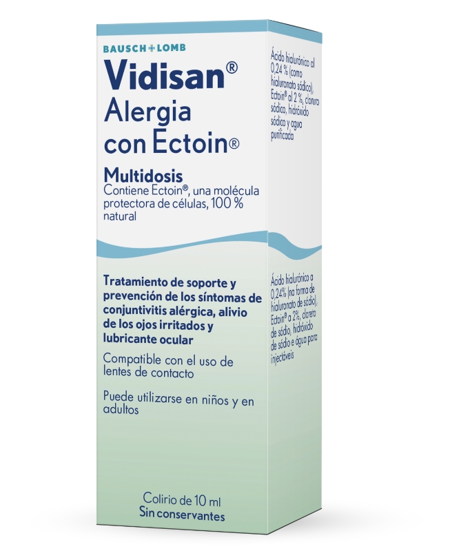VIDISAN ALERGIA ECTOIN B&L 10 ml